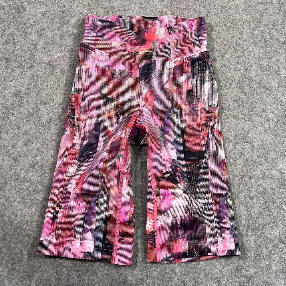Lululemon Athletica Sun Dazed Multi Pink‎ On Pace 9" Shorts Women's Size 2